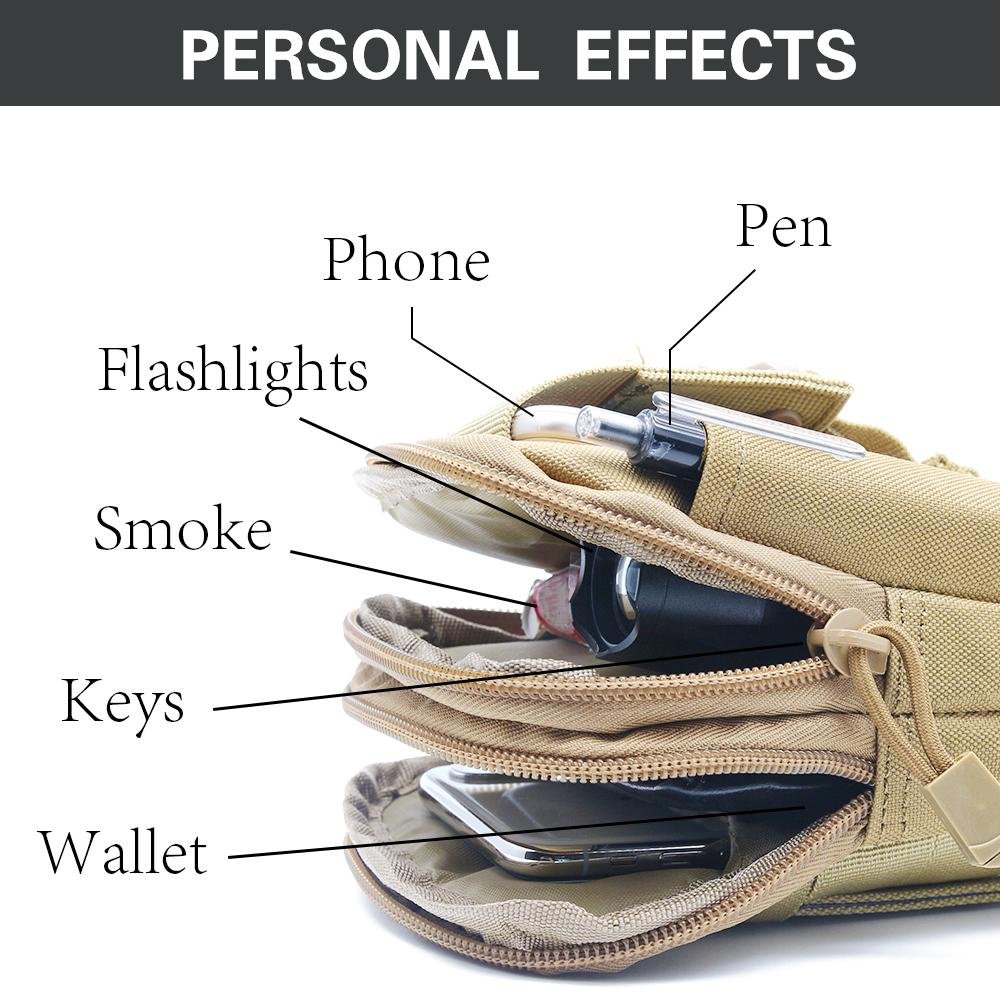 Waterproof Tactical Pouch Belt Waist Pack
